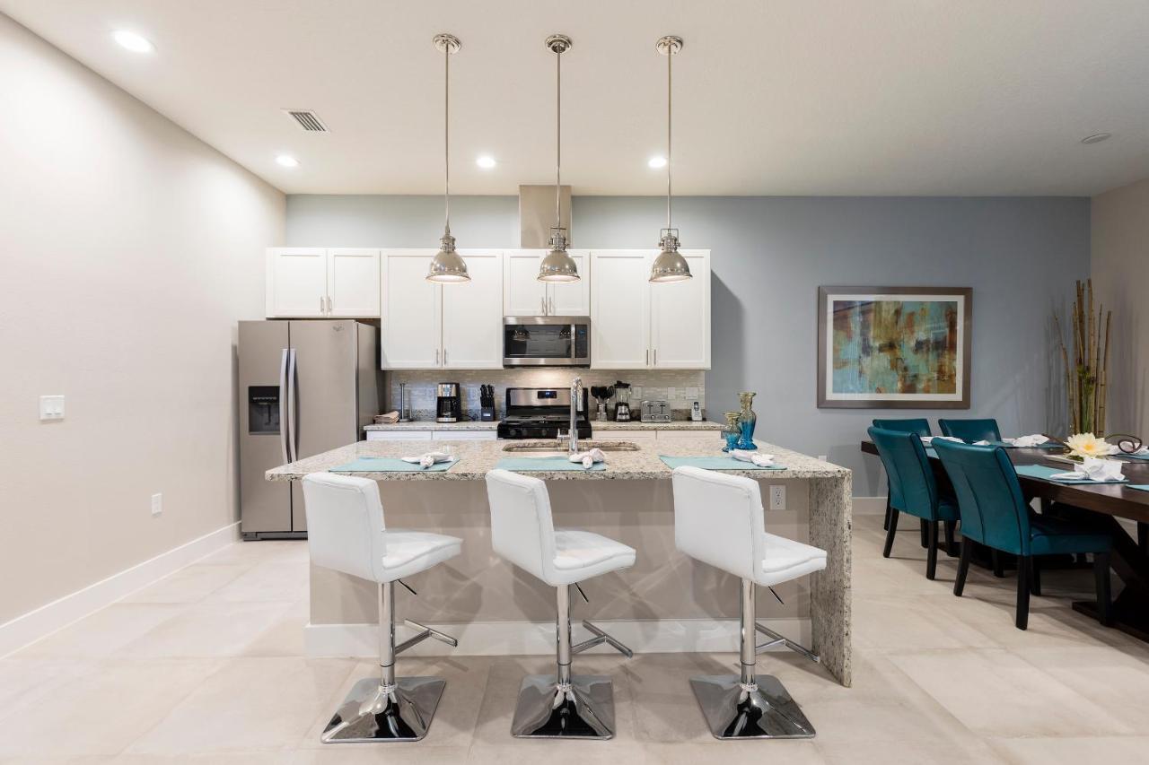 5 Bedroom 6 Ba Luxury Villa 5 Min To Disneyworld Hot Tub & Bbq Orlando Bagian luar foto